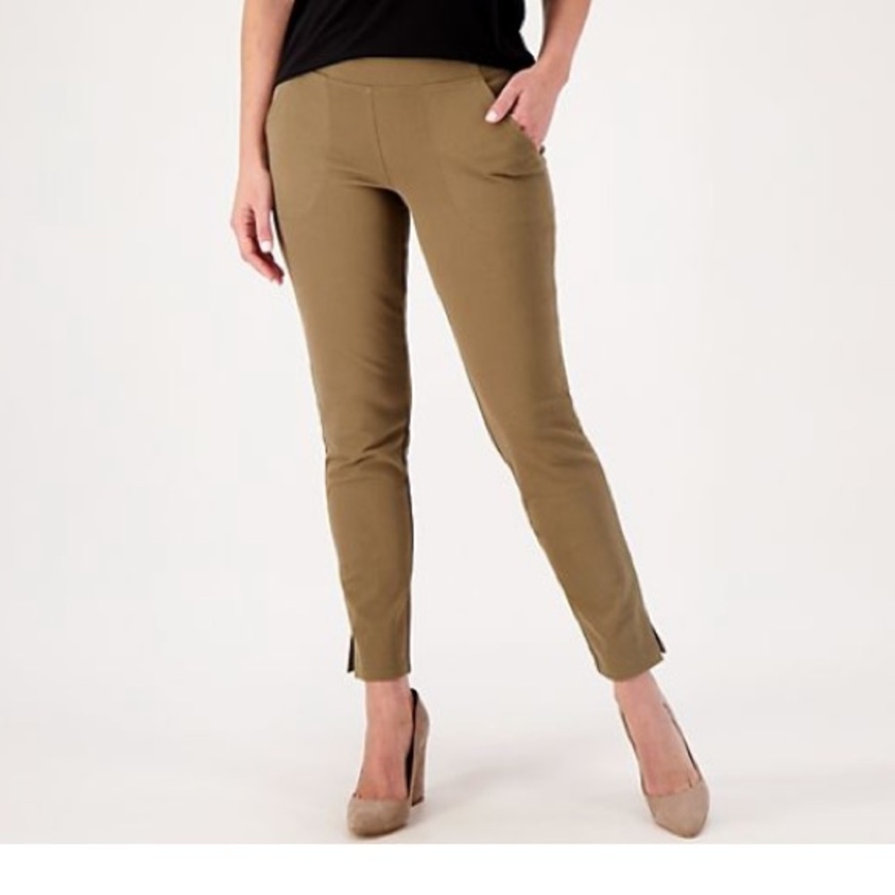 Women With Control Regular Stretch Prime Control Pants Olive Medium